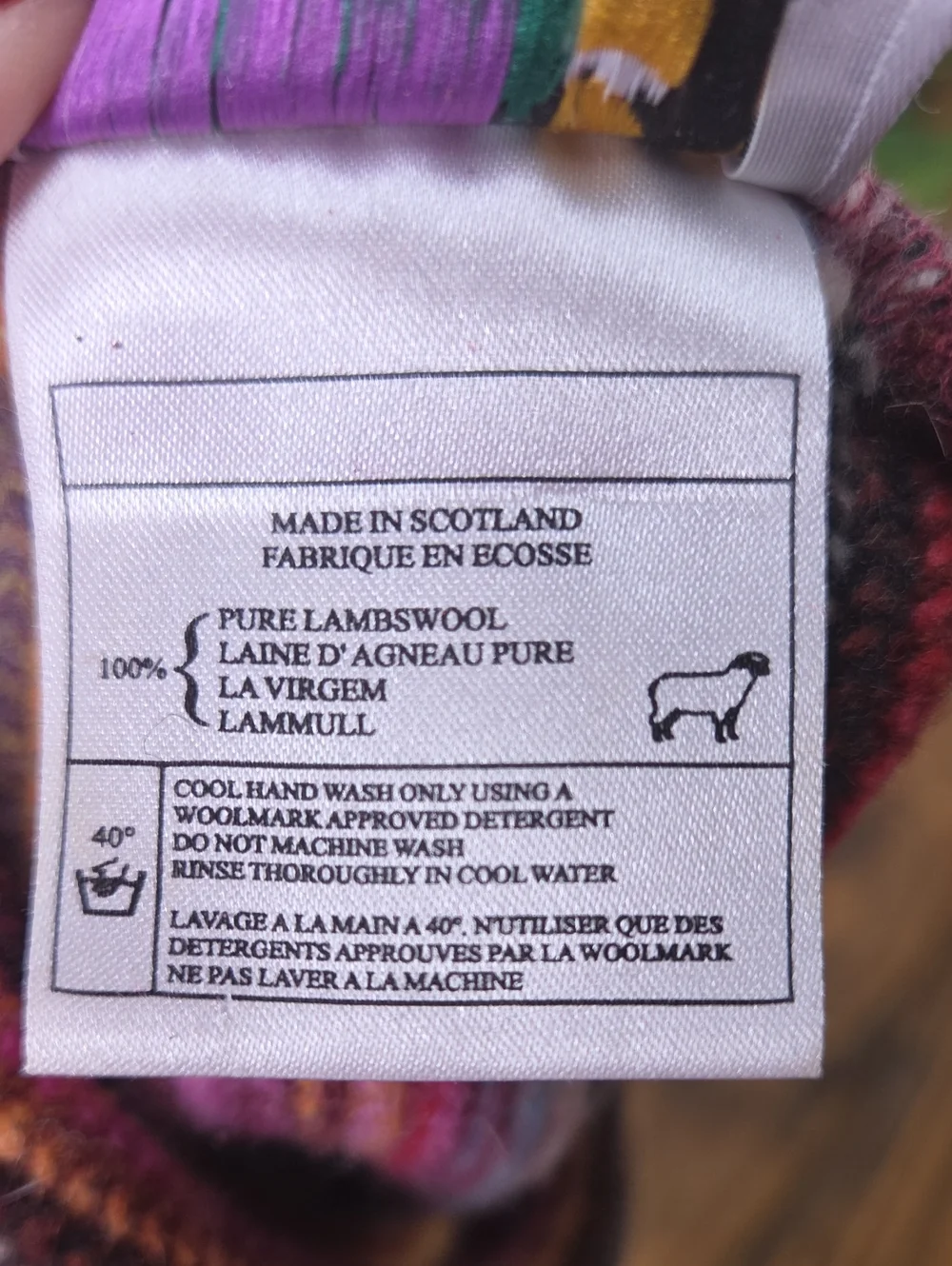 William Brunton. Hand Knit Beanie. Lambswool. OSFA. Excellent Condition